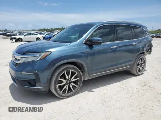 2019 Honda Pilot Touring 8-Passenger с VIN 5FNYF5H9XKB013537, выставлен на аукционе Copart как лот 63699755 с пробегом 55 448 миль миль и Списание • Salvage title. История ставок и продаж доступна на DreamBid. Изображение 1.