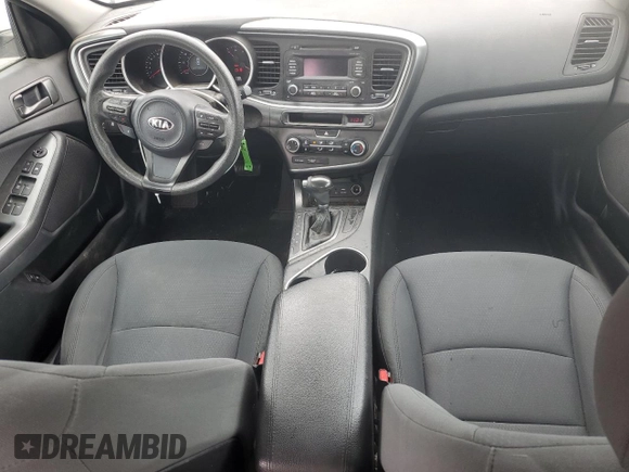 2015 Kia Optima LX with VIN KNAGM4A76F5614498, listed as a Copart auction lot 54376015 with 140,889 mi miles and Clean title. Bid and sale history available at DreamBid. Image 8.