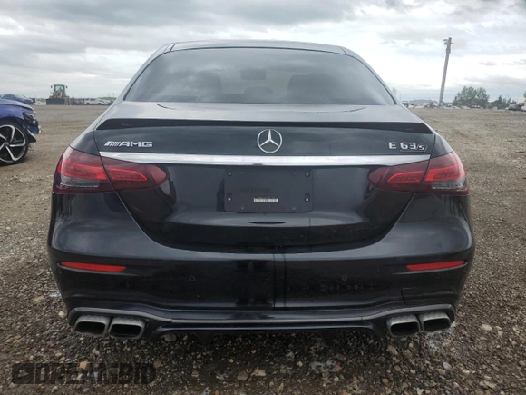 2021 Mercedes-Benz E 63 S AMG with VIN W1KZF8KB4MA997318, listed as a Copart auction lot 65971285 with 45,224 mi miles and Non repairable. Bid and sale history available at DreamBid. Image 6.