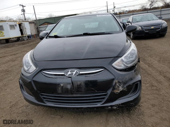 2017 Hyundai Accent SE with VIN KMHCT5AE0HU335349, listed as a Copart auction lot 51677435 with 129,831 mi miles and Salvage Title. Bid and sale history available at carsss.com. Image 5.