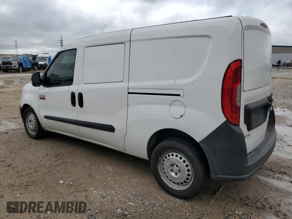 2019 Ram ProMaster City Cargo Tradesman with VIN ZFBHRFAB2K6M89497, listed as a Copart auction lot 53511375 with 288,846 mi miles and Clean Title. Bid and sale history available at carsss.com. Image 2.