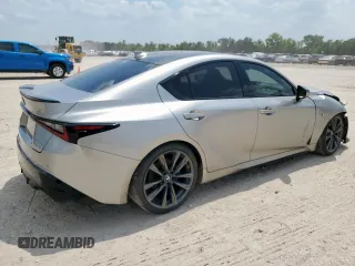2021 Lexus IS 350 F Sport with VIN JTHGZ1B29M5042957, listed as a Copart auction lot 60069825 with 81,219 mi miles and Clean title. Bid and sale history available at DreamBid. Image 3.