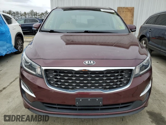 2019 Kia Sedona EX with VIN KNDMB5C17K6543326, listed as a Copart auction lot 46068965 with 76,410 mi miles and Salvage Title. Bid and sale history available at carsss.com. Image 5.