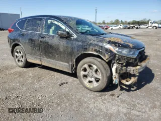 2018 Honda CR-V EX with VIN 7FARW2H54JE012712, listed as a Copart auction lot 52256715 with 69,767 mi miles and Salvage Title. Bid and sale history available at DreamBid. Image 4.