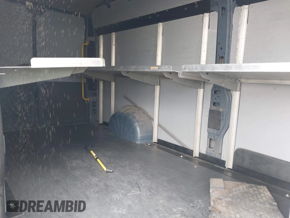 2022 Ram ProMaster Cargo with VIN 3C6MRVJG6NE116857, listed as a IAAI auction lot 41964101 with 39,863 mi miles and . Bid and sale history available at DreamBid. Image 8.