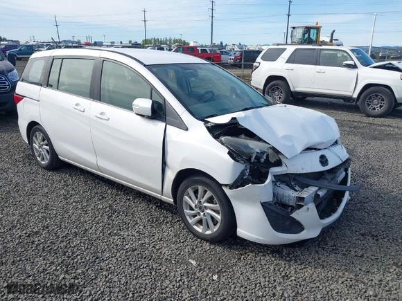 2013 Mazda Mazda5 Sport with VIN JM1CW2BL6D0145919, listed as a IAAI auction lot 42010804 with 96,568 mi miles. Bid and sale history available at carsss.com. Image 1.