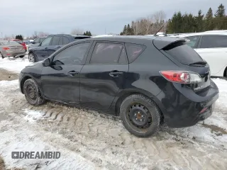 2013 Mazda 3 GX with VIN JM1BL1KF5D1820467, listed as a Copart auction lot 43338525 with 200,668 mi miles and Salvage Title. Bid and sale history available at carsss.com. Image 2.