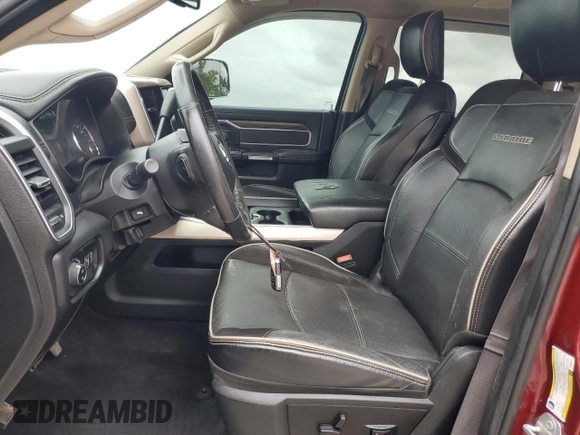 2019 Ram 3500 Laramie with VIN 3C63RRJL7KG622617, listed as a Copart auction lot 62726694 with 135,163 mi miles and Clean Title. Bid and sale history available at carsss.com. Image 7.