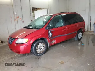 2007 Chrysler Town & Country SWB with VIN 1A4GJ45R27B187650, listed as a Copart auction lot 49824925 with 153,097 mi miles and Salvage Title. Bid and sale history available at carsss.com. Image 1.