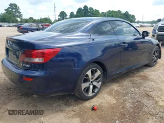 2011 Lexus IS 250 C with VIN JTHFF2C28B2516890, listed as a IAAI auction lot 42659330 with 205,911 mi miles and . Bid and sale history available at DreamBid. Image 4.