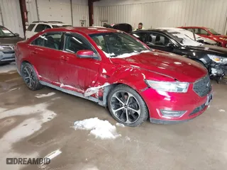2015 Ford Taurus SEL with VIN 1FAHP2H86FG189568, listed as a IAAI auction lot 41487147 with 116,346 mi miles. Bid and sale history available at carsss.com. Image 1.