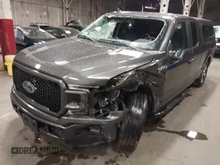 2020 Ford F-150 XL with VIN 1FTEX1CP1LKE40401, listed as a IAAI auction lot 41306900 with 26,087 mi miles and . Bid and sale history available at DreamBid. Image 6.