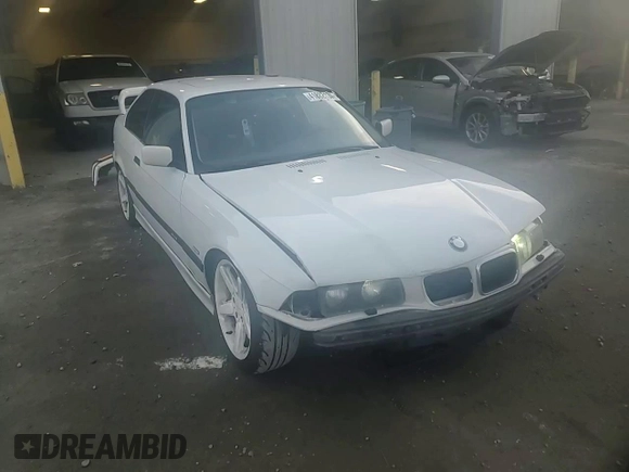 1997 BMW 3 Series 328is with VIN WBABG1326VET03587, listed as a Copart auction lot 41882135 with 231,287 mi miles and Salvage Title. Bid and sale history available at carsss.com. Image 10.