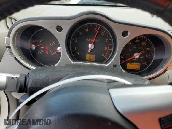 2008 Nissan 350Z Touring z VIN JN1BZ34E88M752770, wystawiony jako Copart lot #47938355 z przebiegiem 104 304 mil mil oraz Szkoda całkowita • Salvage title. Historia ofert i sprzedaży dostępna na DreamBid. Obrazek 9.