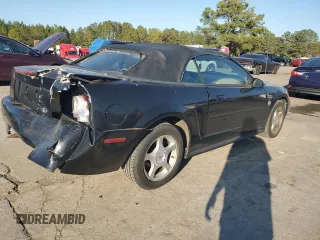 2004 Ford Mustang Deluxe with VIN 1FAFP44664F208419, listed as a Copart auction lot 46318695 with 151,942 mi miles and Salvage Title. Bid and sale history available at carsss.com. Image 3.