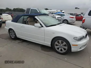 2005 BMW 3 Series 325Ci with VIN WBABW334X5PL37410, listed as a Copart auction lot 74379214 with 8,807 mi miles and Salvage Title. Bid and sale history available at carsss.com. Image 4.