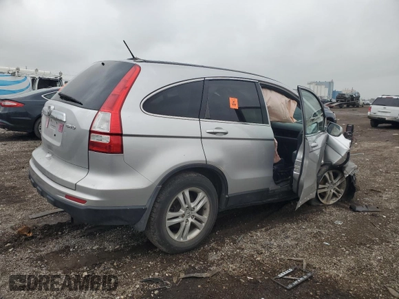 2010 Honda CR-V EX-L with VIN 5J6RE4H7XAL097414, listed as a Copart auction lot 58000745 with Not provided miles and Salvage title. Bid and sale history available at DreamBid. Image 3.