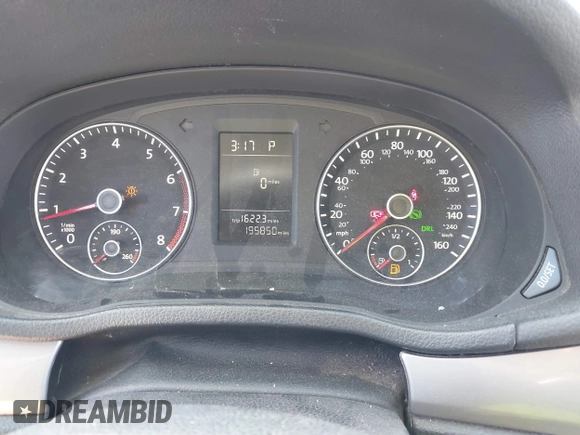 2014 Volkswagen Passat S with VIN 1VWAP7A3XEC004979, listed as a IAAI auction lot 42623479 with 195,850 mi miles and . Bid and sale history available at DreamBid. Image 7.