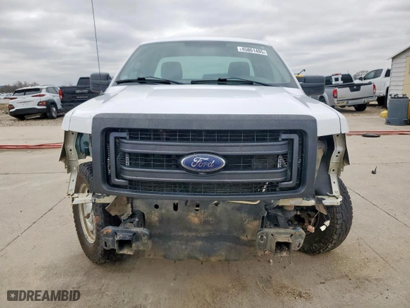 2014 Ford F-150 XL with VIN 1FTMF1CM9EKF18723, listed as a Copart auction lot 45861485 with 94,427 mi miles and Clean Title. Bid and sale history available at carsss.com. Image 5.