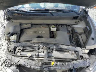 2019 Infiniti QX60 Pure with VIN 5N1DL0MM3KC521717, listed as a Copart auction lot 55483915 with 118,757 mi miles and Salvage title. Bid and sale history available at DreamBid. Image 12.