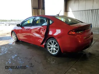 2013 Dodge Dart SXT with VIN 1C3CDFBA5DD156032, listed as a Copart auction lot 54359555 with 36,327 mi miles and Salvage Title. Bid and sale history available at carsss.com. Image 2.