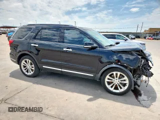 2018 Ford Explorer Limited with VIN 1FM5K7FH3JGB17047, listed as a Copart auction lot 58846805 with 79,862 mi miles and Salvage title. Bid and sale history available at DreamBid. Image 4.