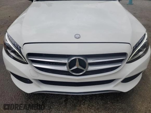 2017 Mercedes-Benz C 300 with VIN WDDWJ4JB5HF353525, listed as a Copart auction lot 49884705 with 53,840 mi miles and Salvage Title. Bid and sale history available at carsss.com. Image 11.