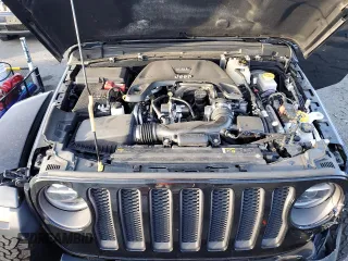 2021 Jeep Wrangler Unlimited Rubicon with VIN 1C4HJXFG4MW531590, listed as a Copart auction lot 46737755 with 52,550 mi miles and Salvage Title. Bid and sale history available at carsss.com. Image 12.