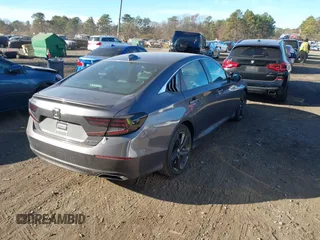 2018 Honda Accord Sedan Sport 1.5T with VIN 1HGCV1F3XJA249635, listed as a IAAI auction lot 40832285 with 89,762 mi miles. Bid and sale history available at carsss.com. Image 4.