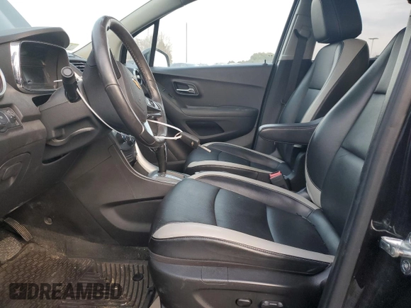 2016 Chevrolet Trax LTZ with VIN KL7CJRSB5GB707717, listed as a Copart auction lot 46509175 with 63,736 mi miles and Clean Title. Bid and sale history available at carsss.com. Image 7.