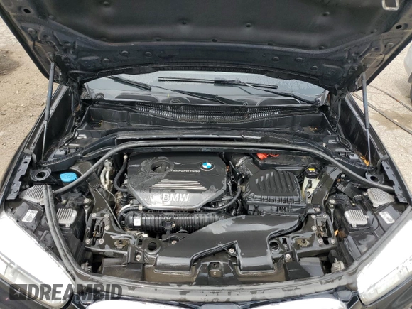 2017 BMW X1 xDrive28i with VIN WBXHT3C37H5F76075, listed as a Copart auction lot 53315395 with 143,141 mi miles and Clean title. Bid and sale history available at DreamBid. Image 12.