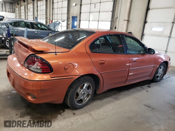 2004 Pontiac Grand Am GT z VIN 1G2NW52E74M652319, wystawiony jako Copart lot #44958195 z przebiegiem 197 272 mil mil oraz Szkoda całkowita • Salvage title. Historia ofert i sprzedaży dostępna na DreamBid. Obrazek 3.