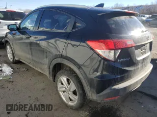 2019 Honda HR-V EX-L with VIN 3CZRU6H72KM721883, listed as a Copart auction lot 43215435 with 46,670 mi miles and Salvage Title. Bid and sale history available at carsss.com. Image 2.