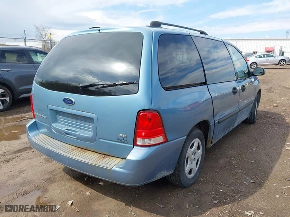 2007 Ford Freestar Wagon SE with VIN 2FMZA51677BA02045, listed as a IAAI auction lot 41910203 with 1 mi miles. Bid and sale history available at carsss.com. Image 4.