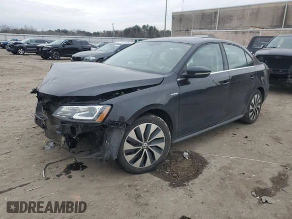 2015 Volkswagen Jetta Sedan Hybrid SEL Premium with VIN 3VW637AJ6FM328270, listed as a Copart auction lot 85991374 with 103,571 mi miles and Salvage Title. Bid and sale history available at carsss.com. Image 1.