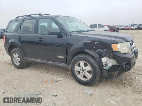 2008 Ford Escape XLS z VIN 1FMCU02Z58KD73950, wystawiony jako Copart lot #46569725 z przebiegiem 133 171 mil mil oraz Czysty tytuł • Clean title. Historia ofert i sprzedaży dostępna na DreamBid. Obrazek 4.