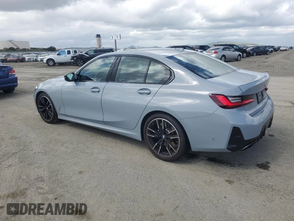 2024 BMW 3 Series M340i with VIN 3MW49FS03R8E17281, listed as a Copart auction lot 51256225 with 18,241 mi miles and Salvage Title. Bid and sale history available at carsss.com. Image 2.