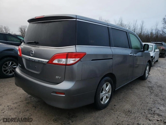 2015 Nissan Quest S with VIN JN8AE2KP8F9124098, listed as a Copart auction lot 81829733 with 119,026 mi miles. Bid and sale history available at carsss.com. Image 3.