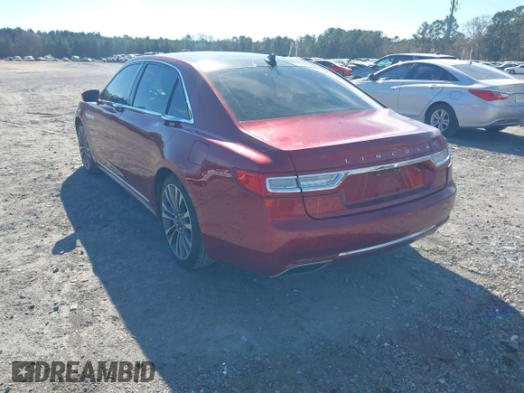 2018 Lincoln Continental Select with VIN 1LN6L9SK4J5614568, listed as a IAAI auction lot 41270611 with 73,653 mi miles. Bid and sale history available at carsss.com. Image 3.