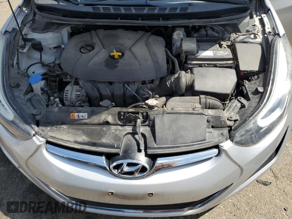 2015 Hyundai Elantra SE z VIN 5NPDH4AEXFH559112, wystawiony jako Copart lot #52568455 z przebiegiem 112 637 mil mil oraz Szkoda całkowita • Salvage title. Historia ofert i sprzedaży dostępna na DreamBid. Obrazek 11.