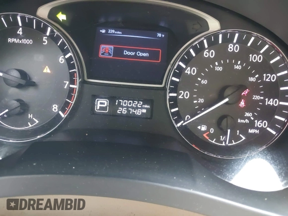 2013 Nissan Altima SL with VIN 1N4BL3AP4DN488106, listed as a IAAI auction lot 41904258 with 170,022 mi miles and . Bid and sale history available at DreamBid. Image 7.