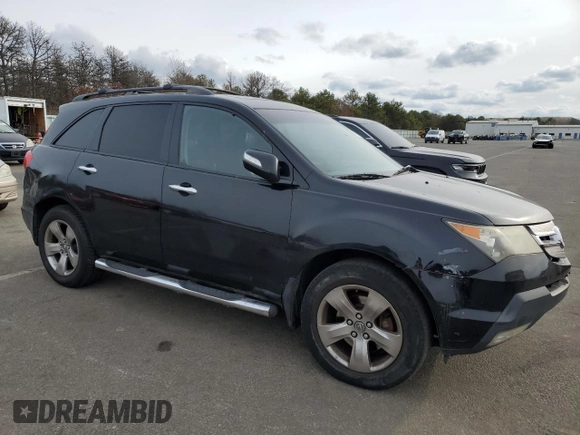 2009 Acura MDX Sport/Entertainment Pkg with VIN 2HNYD28829H512388, listed as a Copart auction lot 83395784 with 235,205 mi miles and Clean Title. Bid and sale history available at carsss.com. Image 4.