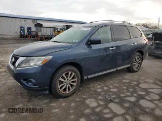 2014 Nissan Pathfinder S with VIN 5N1AR2MM6EC683780, listed as a Copart auction lot 53551405 with 134,840 mi miles and Clean Title. Bid and sale history available at carsss.com. Image 1.