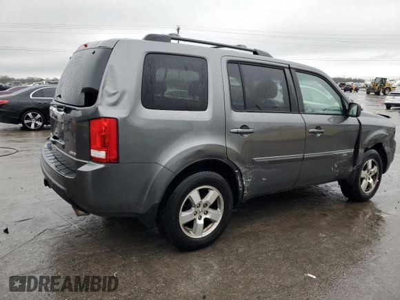 2011 Honda Pilot EX-L with VIN 5FNYF4H67BB015164, listed as a Copart auction lot 51281555 with 180,156 mi miles and Salvage Title. Bid and sale history available at carsss.com. Image 3.