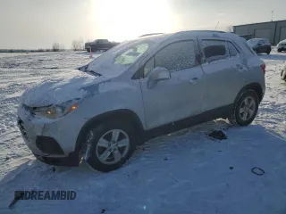 2020 Chevrolet Trax LT with VIN KL7CJLSB3LB319828, listed as a Copart auction lot 46101025 with 53,671 mi miles and Salvage Title. Bid and sale history available at carsss.com. Image 1.