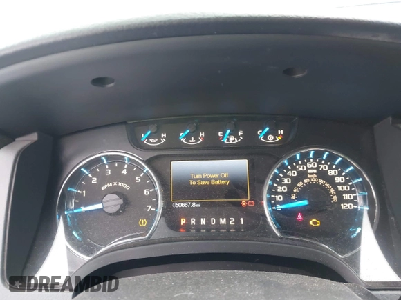 2014 Ford F-150 XL with VIN 1FTMF1CM4EKE36883, listed as a IAAI auction lot 41317737 with 50,667 mi miles and . Bid and sale history available at DreamBid. Image 7.