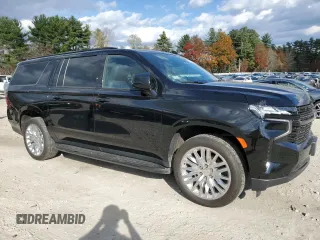2023 Chevrolet Suburban RST with VIN 1GNSKEKDXPR293788, listed as a Copart auction lot 77902924 with 75,245 mi miles and Salvage title. Bid and sale history available at DreamBid. Image 4.