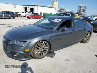 2017 Audi S7 Premium Plus with VIN WAUWFAFC4HN020277, listed as a Copart auction lot 40512314 with 55,620 mi miles. Bid and sale history available at carsss.com. Image 1.
