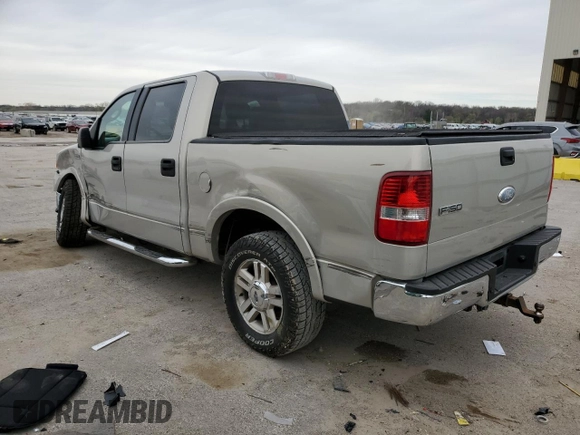 2006 Ford F-150 XLT with VIN 1FTPW14VX6KE02288, listed as a Copart auction lot 51786275 with Not provided miles and Salvage title. Bid and sale history available at DreamBid. Image 2.