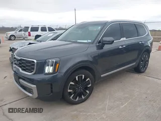 2023 Kia Telluride SX Prestige X-Pro with VIN 5XYP5DGC3PG329805, listed as a IAAI auction lot 41289569 with 44,380 mi miles and . Bid and sale history available at DreamBid. Image 17.